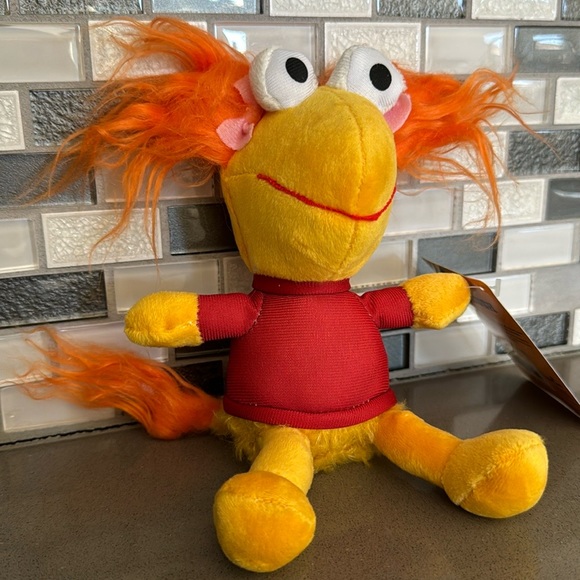 Fraggle Rock RED Plush / The Jim Henson Company 8โ Officially Licensed BRAND NEW - Picture 4 of 12